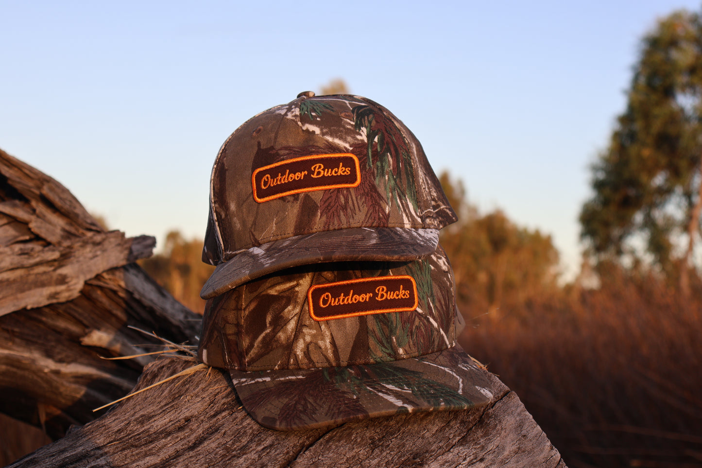 Camo Outdoor Bucks Snapback
